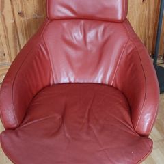 PE Leather armchair for free.