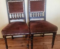 2 Vintage dining  chairs