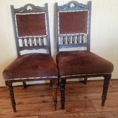 2 Vintage dining  chairs