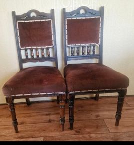 2 Vintage dining  chairs