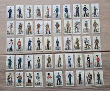 Uniforms of the Territorial Army Cigarette Cards by John Player & Sons 1939 Set of 50 History Military Uniforms Collectable