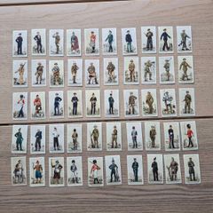 Uniforms of the Territorial Army Cigarette Cards by John Player & Sons 1939 Set of 50 History Military Uniforms Collectable