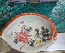Vintage Japanese Kutani dish