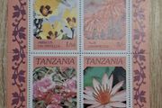 Tanzania 1986 Miniature Sheet "Tanzania in Bloom", MNH - free standard postage