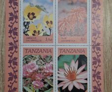 Tanzania 1986 Miniature Sheet "Tanzania in Bloom", MNH - free standard postage