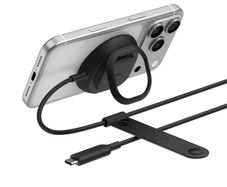 Belkin UltraCharge Magnetic Charger with Qi2 25W, Fast Wireless Charging Pad, MagSafe Compatible with Passive Cooling Technology, Kickstand for iPhone 17 Series, Pixelsnap, AirPods Pro - Black - Boxed Like New!