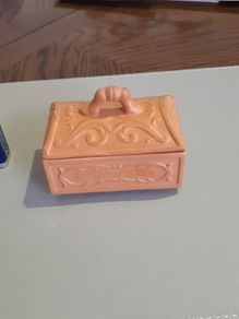 Trinket box pottery
