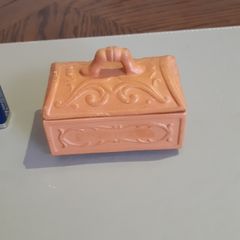 Trinket box pottery
