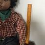 Lifelike doll in cute western clothes Image 3