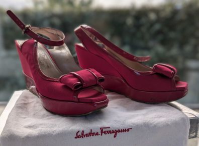 wedge heel shoes - Salvatore Ferragamo