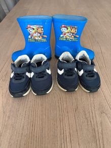 runners and wellies. Size 5/6