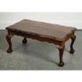 Antique Hardwood Coffee table with claw and ball feet bought on pamona for 699 euro Image 6
