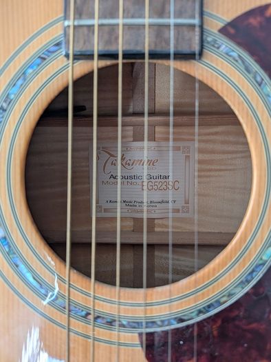 Takamine EG523SC Guitar G Series Jumbo