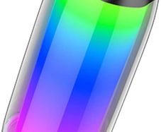 Hoco HC8 - Pulsating Colrful Luminous Wireless Speaker, Bluetooth V5.0, Battery Capacity: 1800mAh, Music Time Up To: 4 Hours, Support Bluetooth, FM, TF card, U disk, TWS, AUX - Black