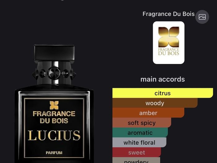 Fragrance du Bois Lucius Parfum 100ml