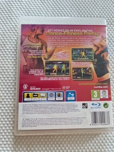 Zumba fitness PlayStation3 Ps3 Games Original