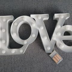 Light up 'Love' sign