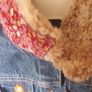 Oilly highly embellished denim jacket Image 3