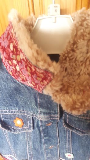 Oilly highly embellished denim jacket