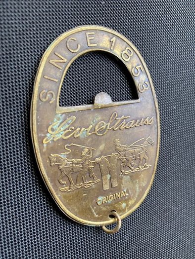 Rare Levi Strauss Advertising bottle opener