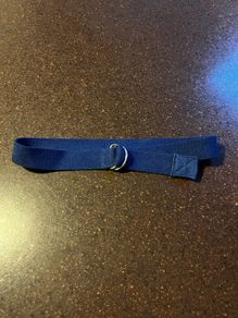 Kids belt Navy blue 63cm