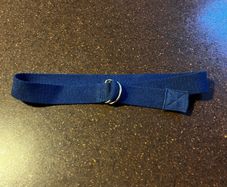 Kids belt Navy blue 63cm