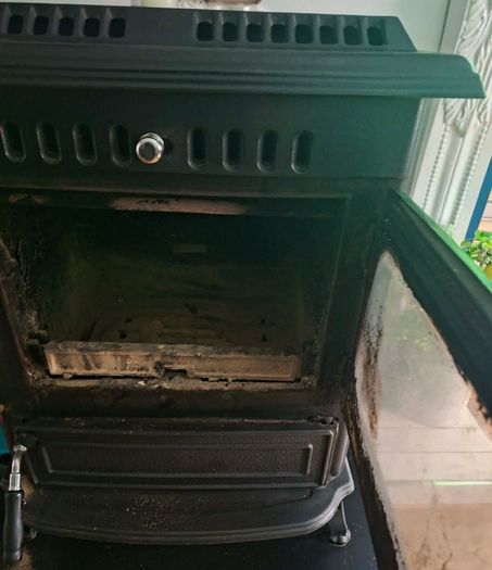 Hamco stove with back boiler