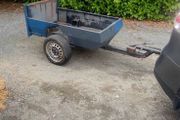 heavy duty small trailer fully breaked