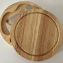 Bamboo Cheese Board & Knives Image 3