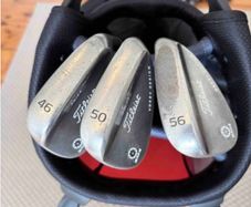 Titleist Vokey SM4 46 Wedge with New Golf Pride Grips