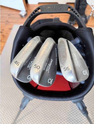 Titleist Vokey SM4 46 Wedge with New Golf Pride Grips