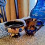 Vintage pitcher and salt bowl Image 4