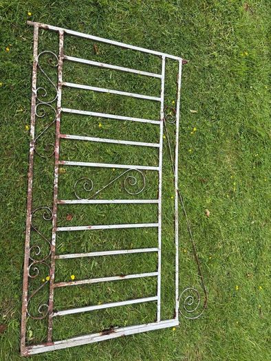 Metal garden gates x2