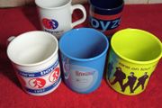 Boyzone Collectable  Mugs  X 5