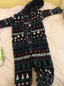 Christmas sleep suit