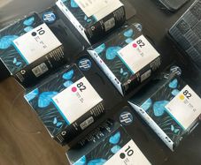 HP Genuine Printer Ink Cartridges HP 10 and HP 82 (Black, Cyan, Magenta, Yellow)