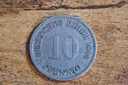 German Empire, Germany, 10 Pfennig 1899 D - free standard postage