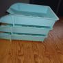 3 Tier Plastic A4 Size Letter Trays for Sale Image 2