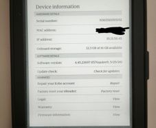 Kobo eReader 16GB + Case  Excellent Condition