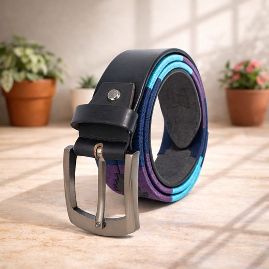 Unisex Genuine Leather Polo Belt Premium Multi-Color Designer Belt