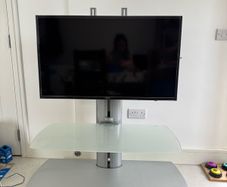 Sanus TV stand PFFP silver