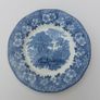 Lovely Vintage Blue and White 7.75 Inch Luncheon Plate By Enoch Wedgwood (Tunstall) Ltd, in the Lovely Cottagecore Style "Woodland" Pattern, Excellent Condition Image 2