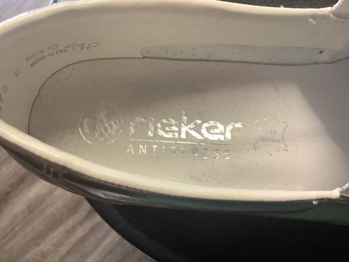 Loafers Rieker silver size 7 (40)