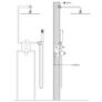 Shower System Stainless Steel 201 Silver Image 7