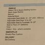 Clinical Medical Specialist tilting Mobility chair Milano Image 2