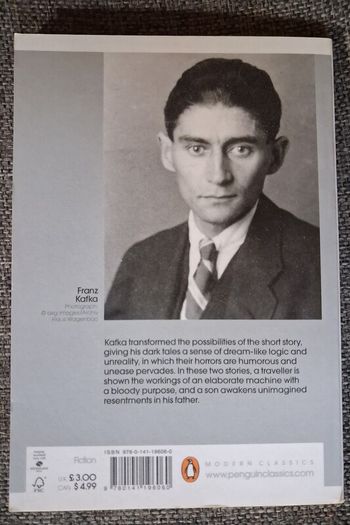 Franz Kafka / In the Penal Colony / Penguin Classics / 2011