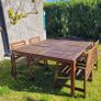 Garden Furniture - Table and Four Chairs. Image 3