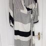 NEW Mango Geometic Print Wrap Dress Tags Attached Image 6