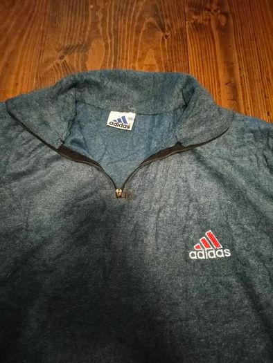 Vintage 90s adidas fleece/jumper - XXL