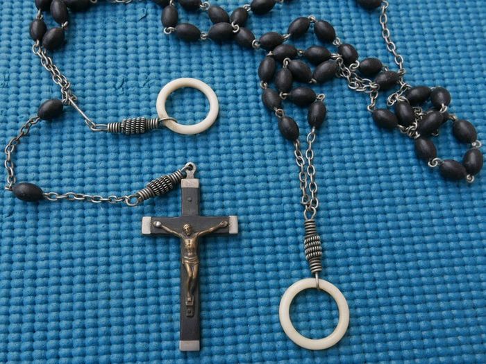 Vintage Nuns Rosary 45 Inches Long